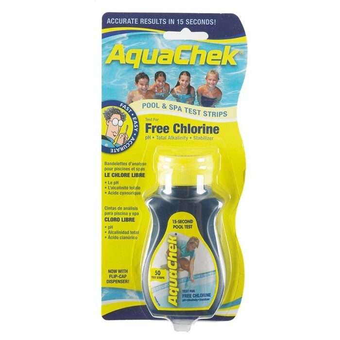 aquachek amarillo tiras analiticas cloro libre