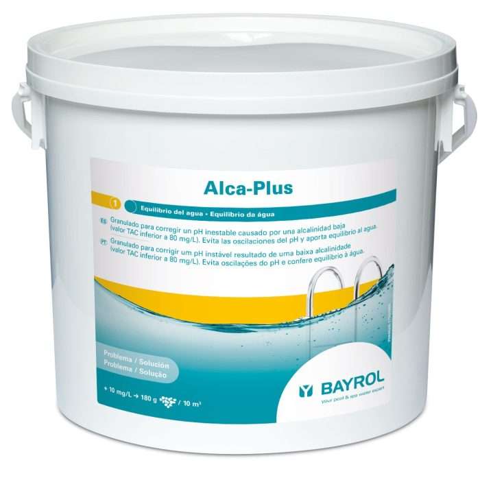 Aumentar la alcalinidad Alca-Plus