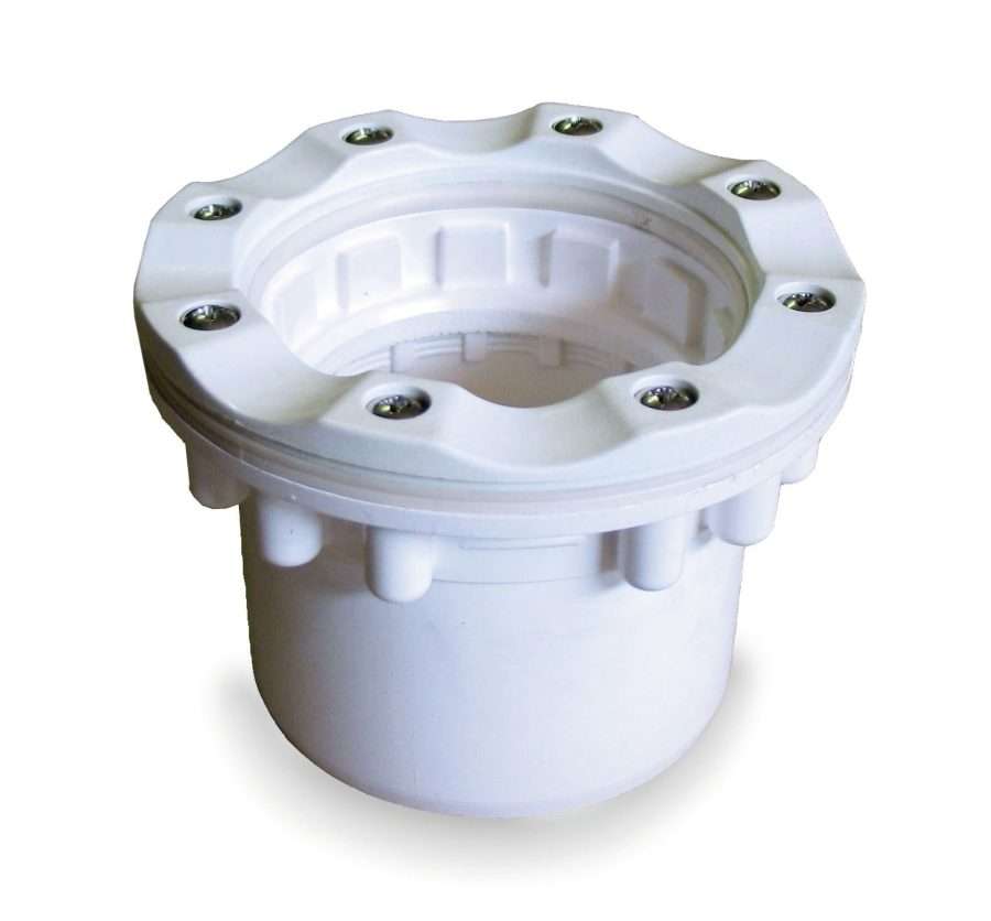 Boquilla de aspiración para rebosadero con liner