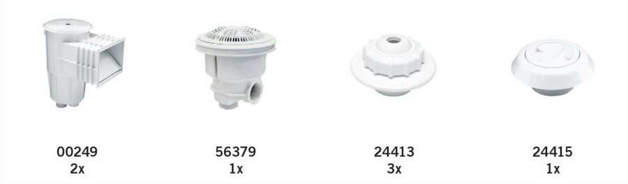 Pack Material Vaso Piscina