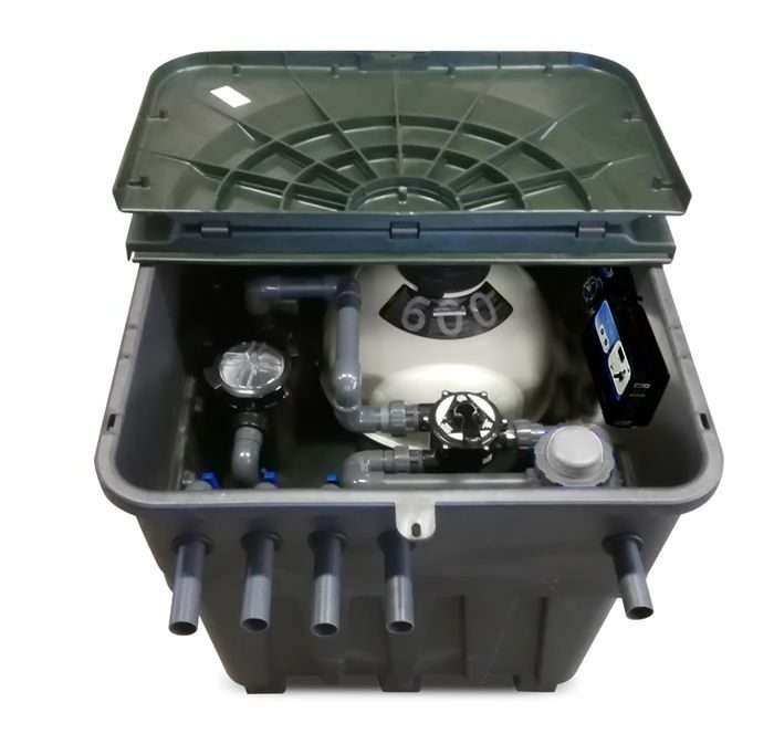 Casetas enterradas de PVC