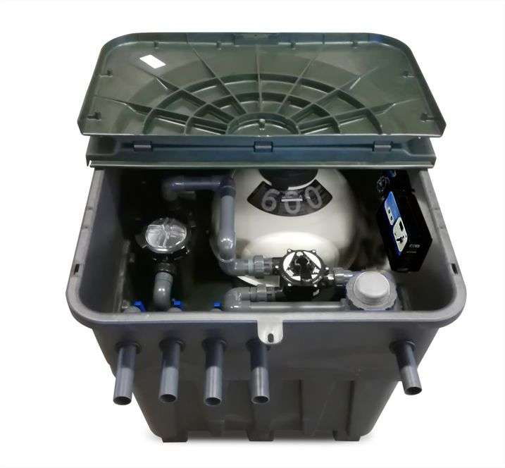 Casetas enterradas de PVC