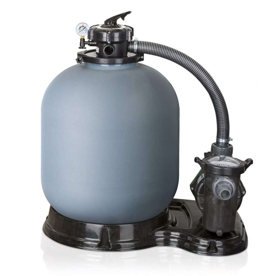 Monobloc de filtración para piscinas de acero